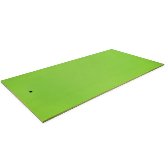 12â€™ x 6â€™ 3 Layer Floating Water Pad-Green