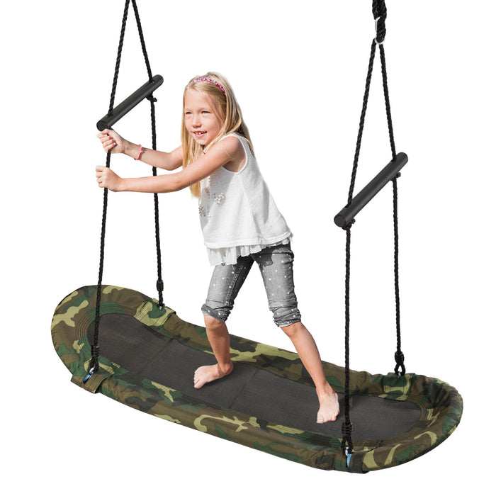 Saucer Tree Swing Surf Kids Outdoor Adjustable Swing Set