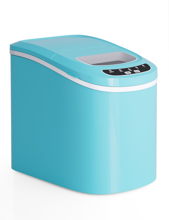 Mini Portable Compact Electric Ice Maker Machine-Green