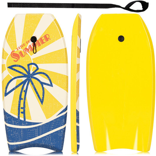 Super Lightweight Surfboard with Premium Wrist Leash-M