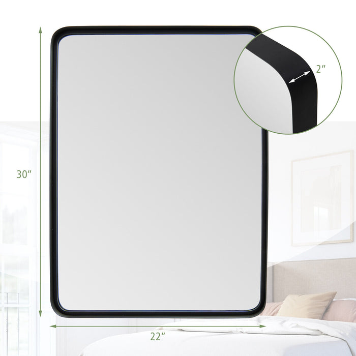 Rectangular Wall Mount Bathroom Mirror Vanity Mirror-M