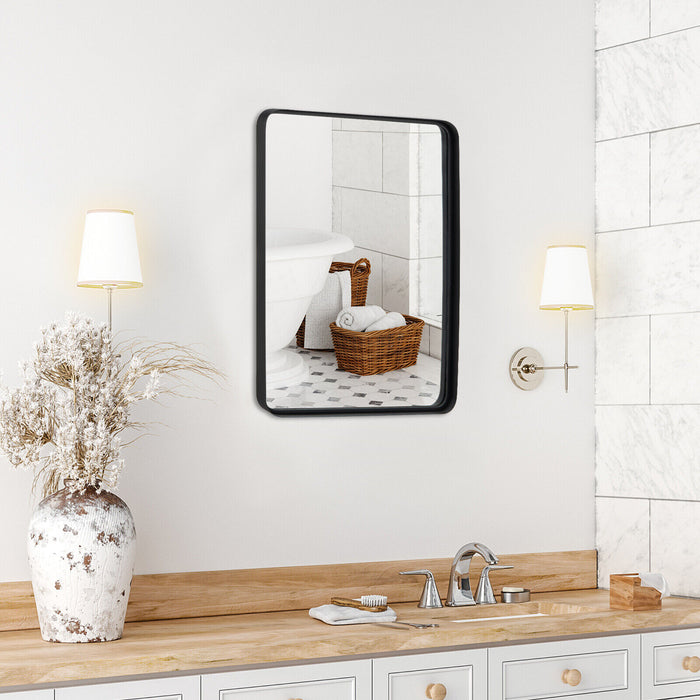 Rectangular Wall Mount Bathroom Mirror Vanity Mirror-M