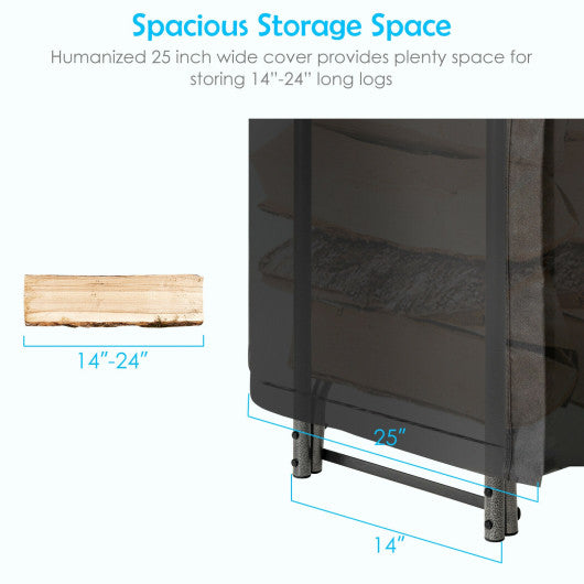 4 Feet/5 Feet/6 Feet/8 Feet Firewood Storage Log Rack-6 Feet