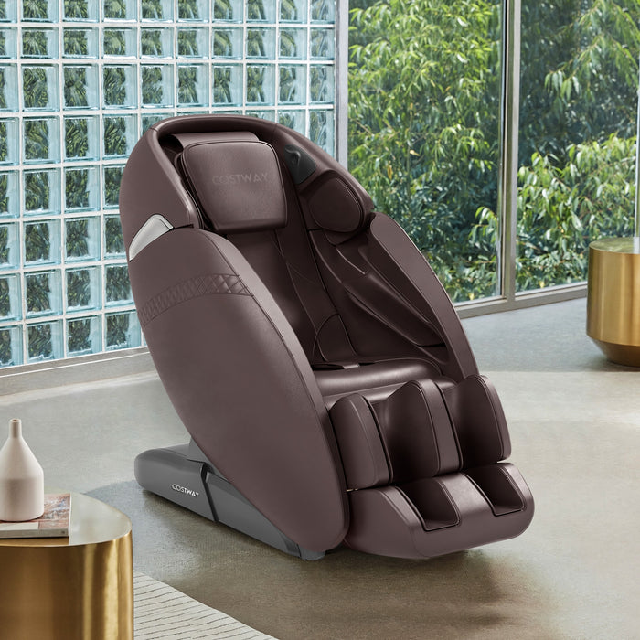 Relaxation 09 - Electric Zero Gravity Massage Chair with SL Track-Brown