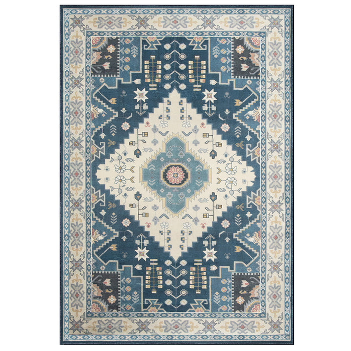 Faux Wool Fabric Area Rugs Doormat-M