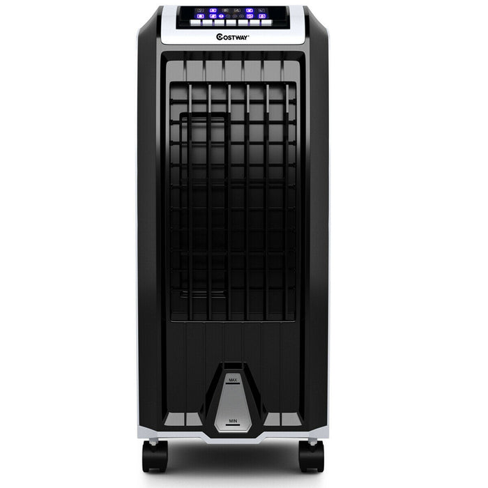 Portable Evaporative Air Cooler with 3 Wind Modes and Timer for Home Office