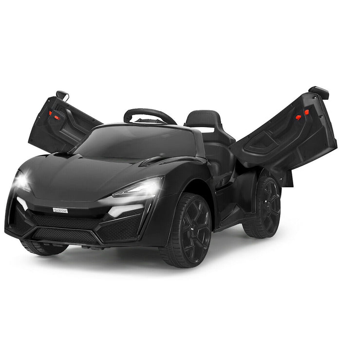 12V 2.4G RC Electric Vehicle with Lights-Black