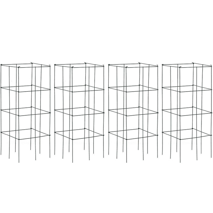 4 Pack Garden Trellis for Climbing Plants for Flower Vegetable