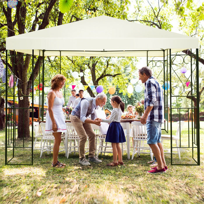 10 x 10 Feet Patio Gazebo Canopy Tent Garden Shelter