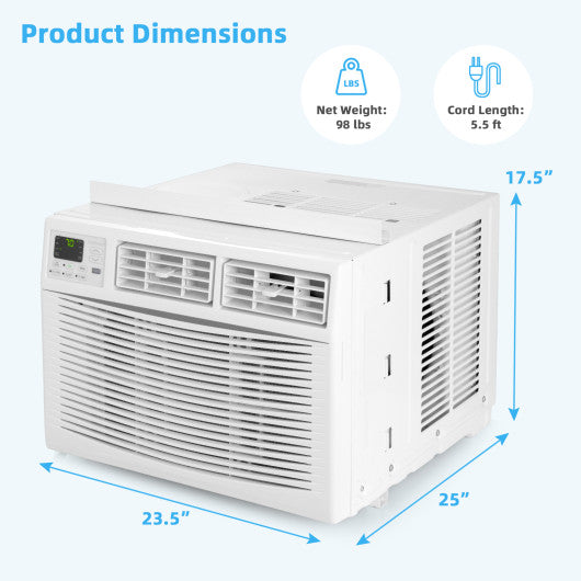 15000 BTU Window Air Conditioner-White