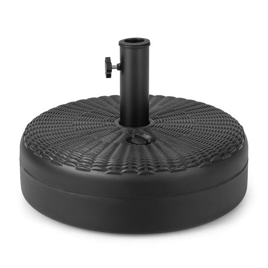 18 Inch Fillable Heavy-Duty Round Umbrella Base Stand