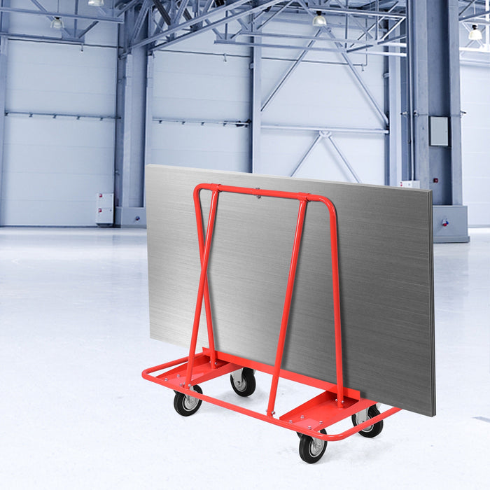 Handling Heavy Duty Sheetrock Sheet Panel Service Cart