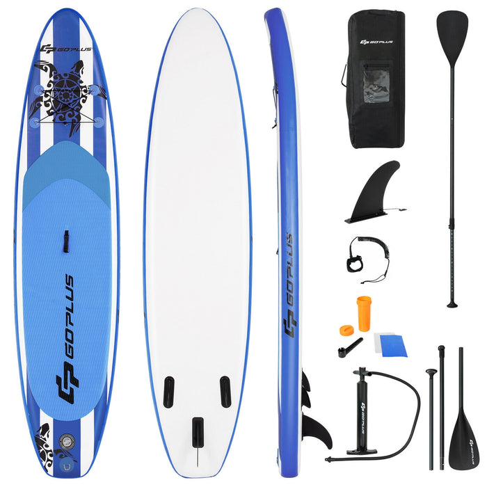 10.6 Feet Inflatable Paddle Board with Carry Bag