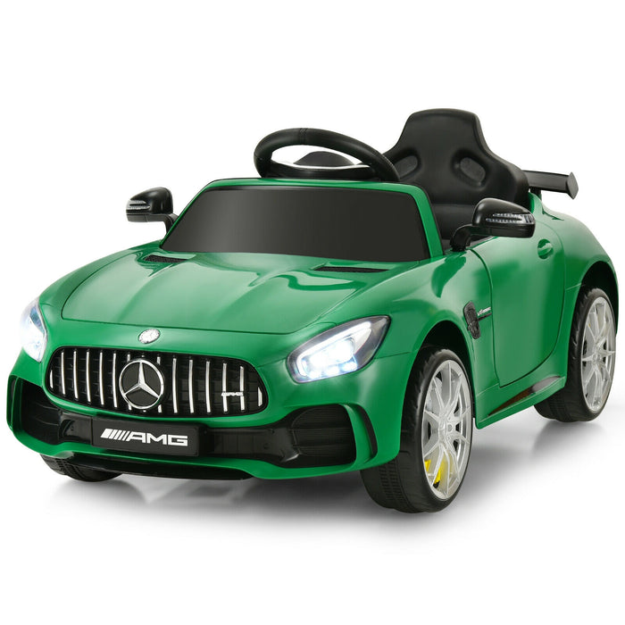 12V Licensed Mercedes Benz Kids Ride-On Car with Remote Control-Green