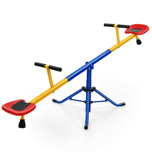 360Â°Rotation Kids Seesaw Swivel Teeter Totter Playground Equipment