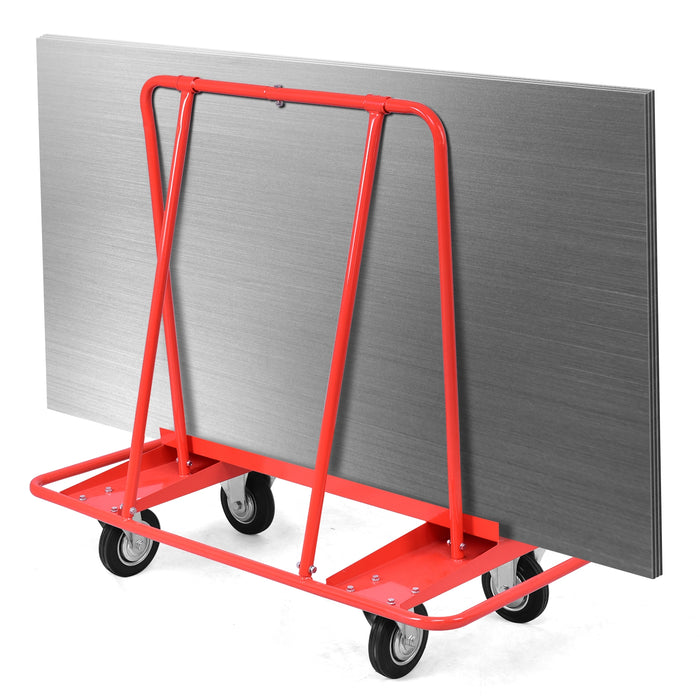 Handling Heavy Duty Sheetrock Sheet Panel Service Cart