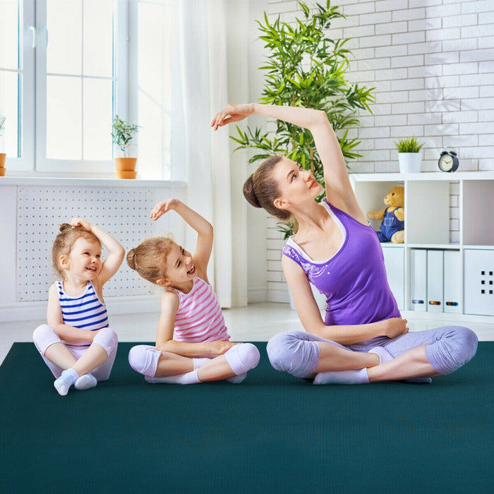 Workout Yoga Mat for Exercise-Navy