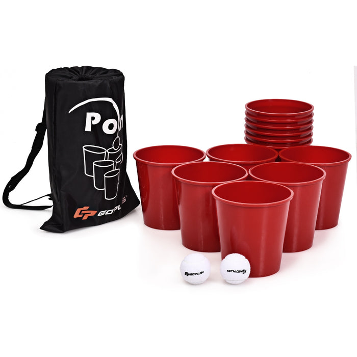 Yard Pong Giant Pong Game Set with Carry Bag