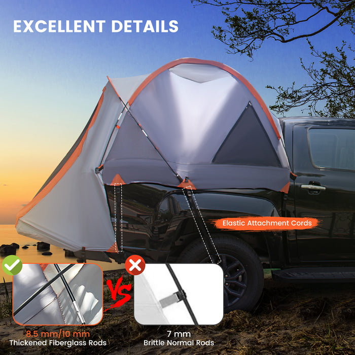 2 Person Portable Pickup Tent with Carry Bag-L