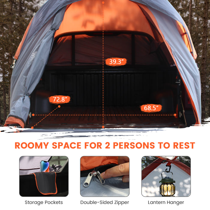 2 Person Portable Pickup Tent with Carry Bag-M