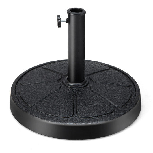 31LBS 18 Inch Round Outdoor Umbrella Base