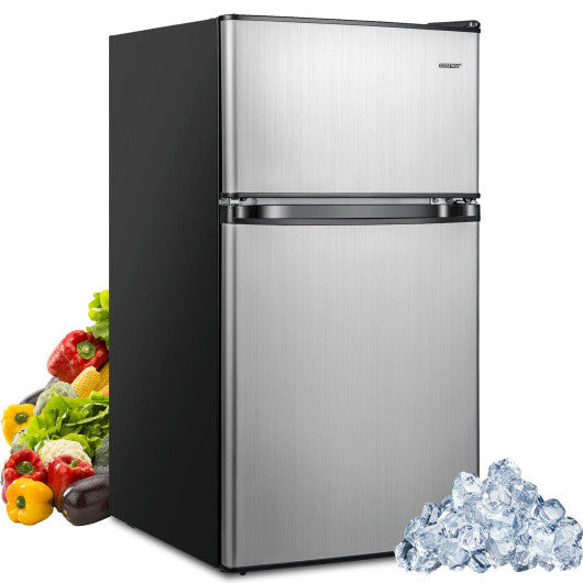 3.2 Cu. Ft Compact Mini Fridge with 5 Temperature Settings