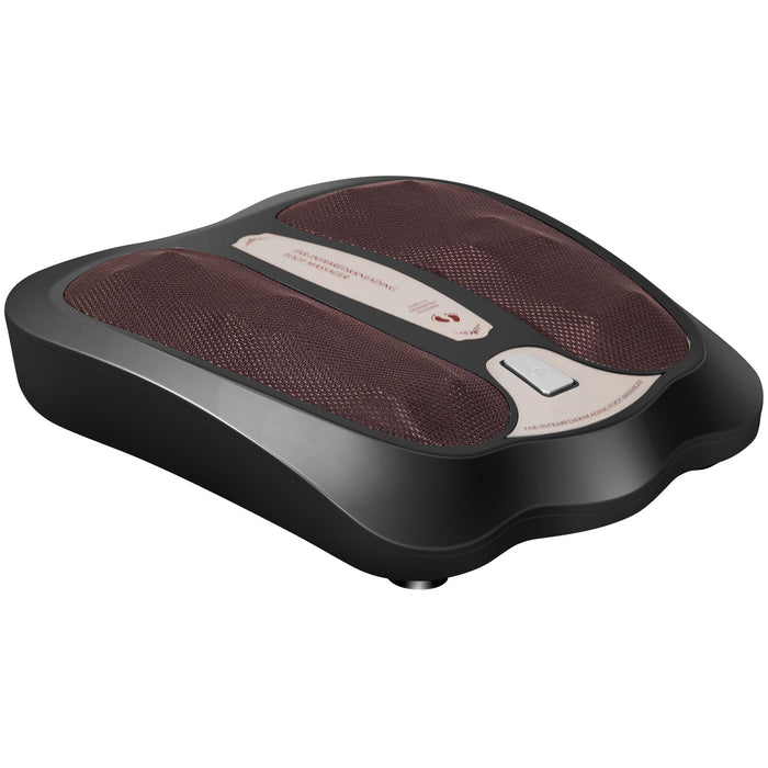 Shiatsu Heated Electric Kneading Foot and Back Massager-Black