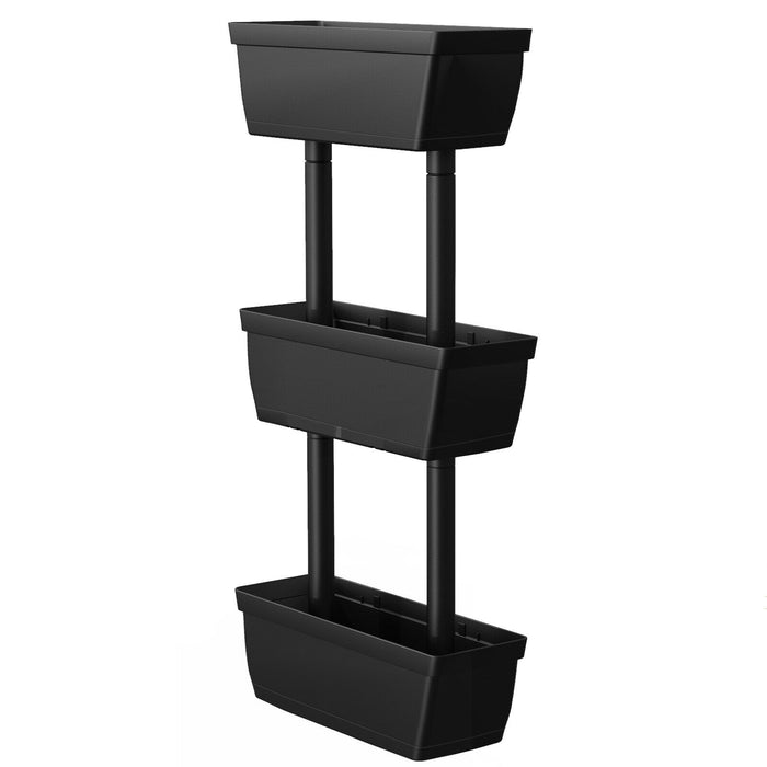 3-Tier Freestanding Vertical Plant Stand for Gardening and Planting Use