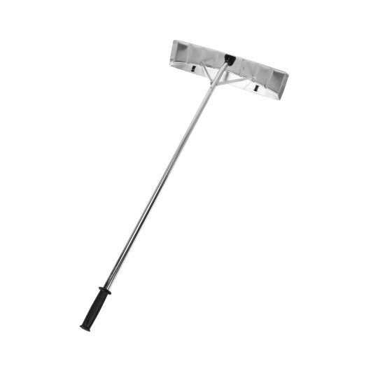 4.8-20 Feet Sectional Snow Roof Rake with Built-in Wheels