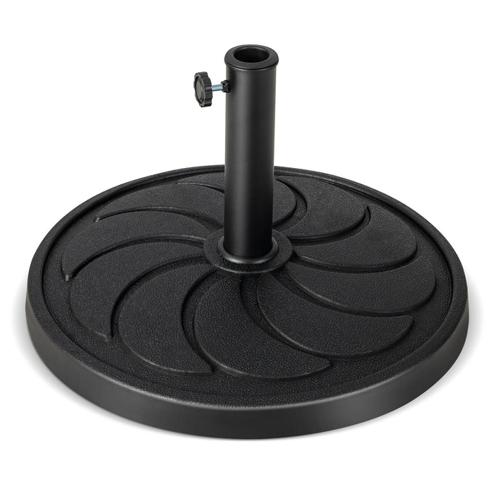 40LBS 21.5Inch Round Outdoor Umbrella Base