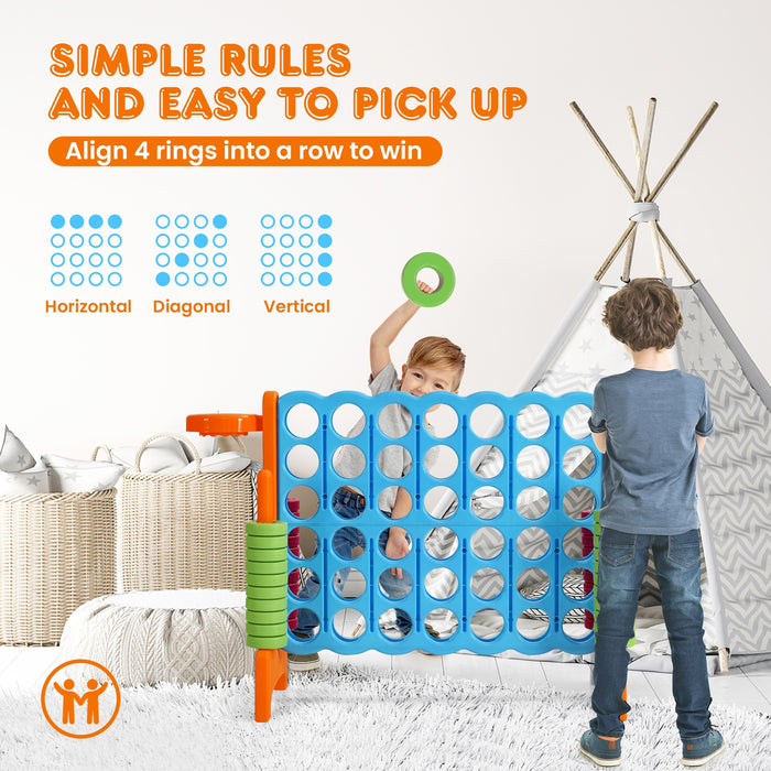 2.5ft 4-to-Score Giant Game Set-Orange