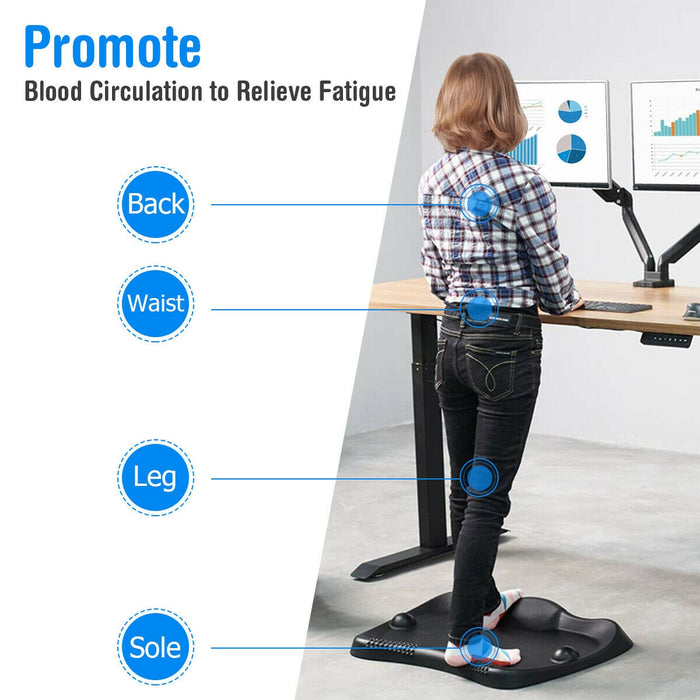 Ergonomic Design Anti Fatigue Standing Floor Foot Mat for Home Office