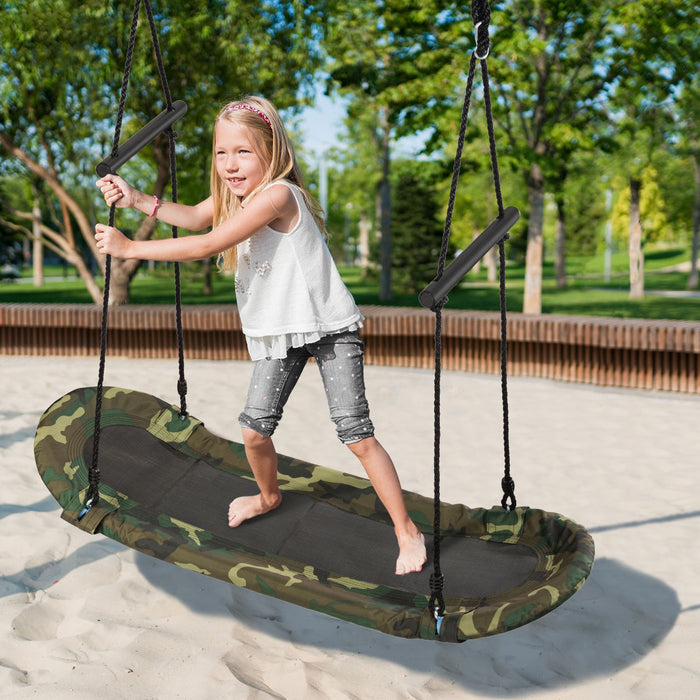 Saucer Tree Swing Surf Kids Outdoor Adjustable Swing Set