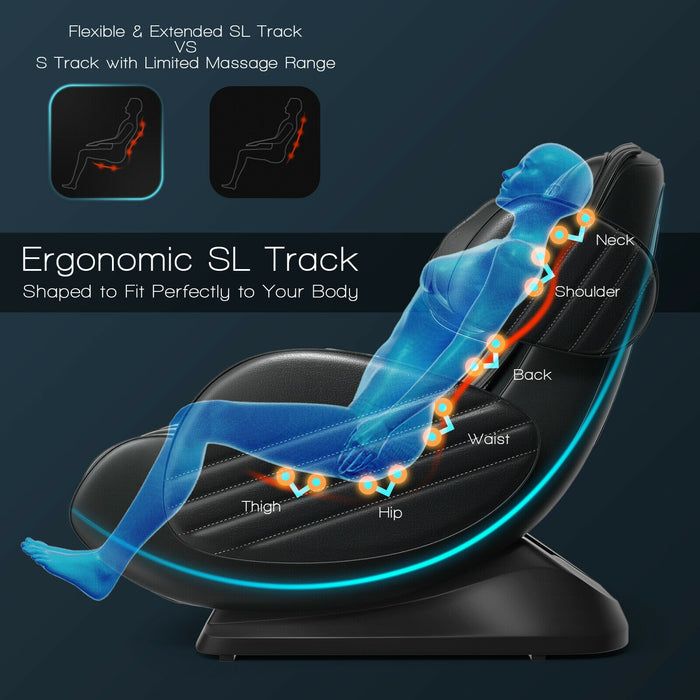 Soothe 07 - Massage Chair Recliner with SL Track Zero Gravity