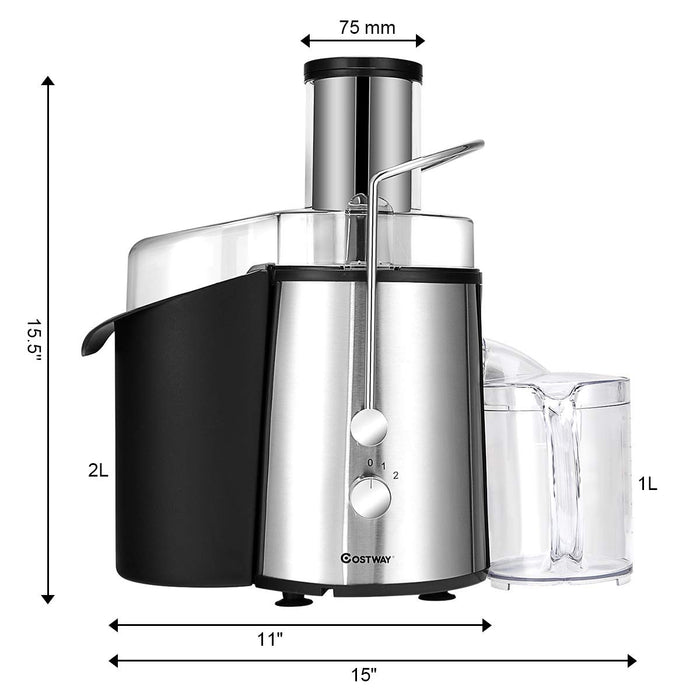 2 Speed Electric Juice Press for Fruit and Vegetable