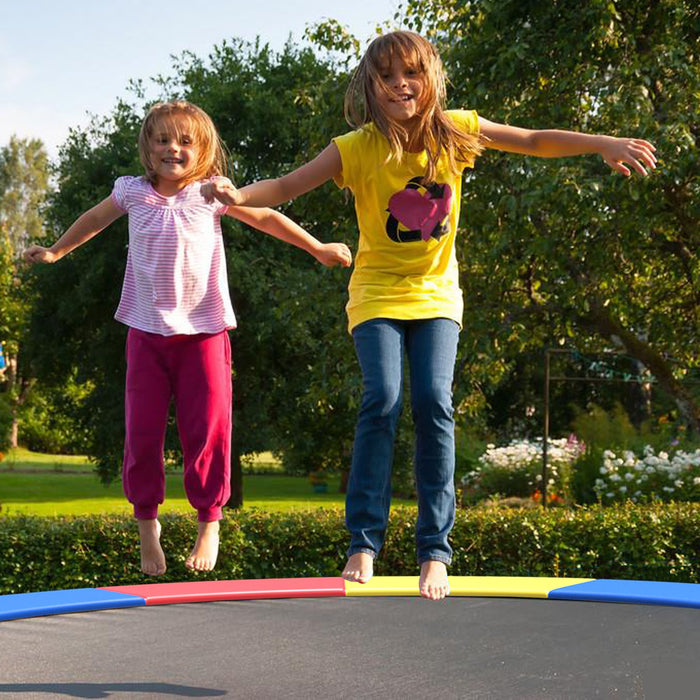 15 Feet Universal Trampoline Spring Cover-Multicolor