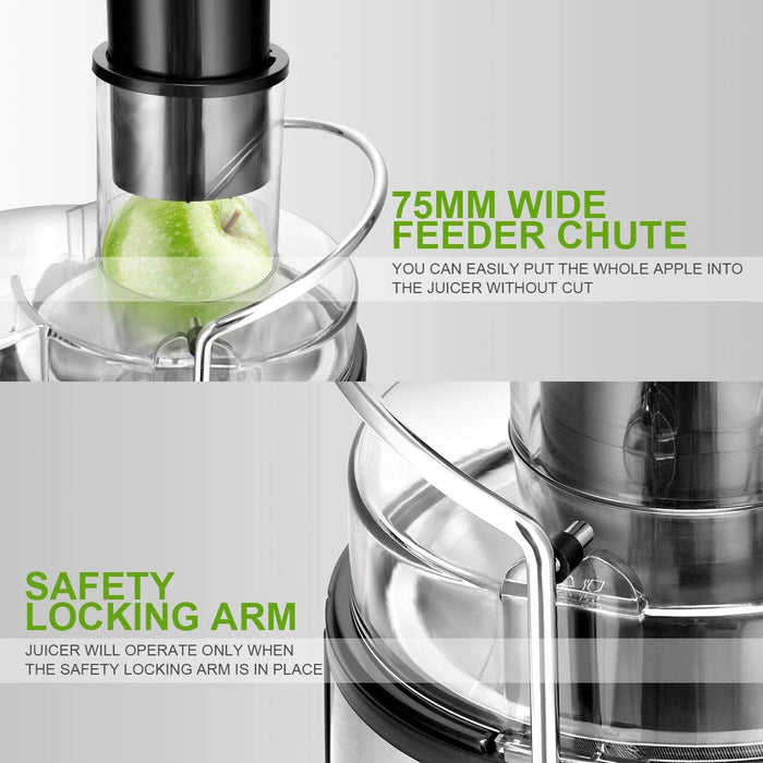 2 Speed Electric Juice Press for Fruit and Vegetable