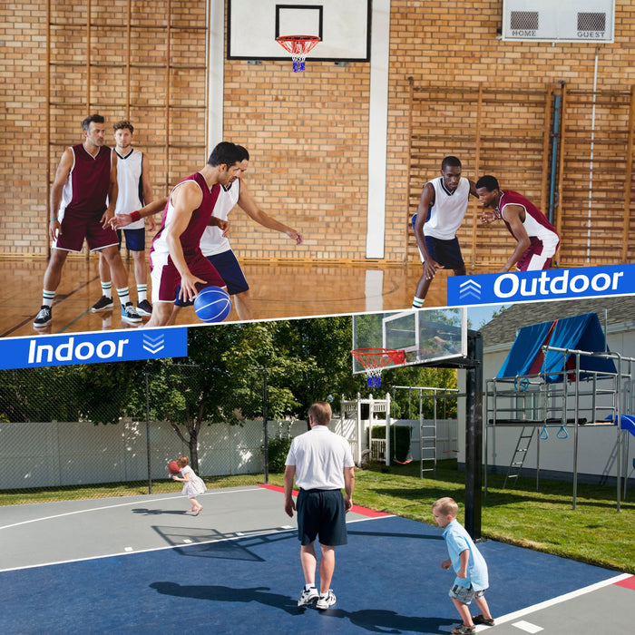 18 Inch Replacement Basketball Rim with All-Weather Net