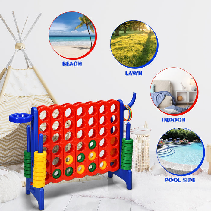 2.5Ft 4-to-Score Giant Game Set-Blue