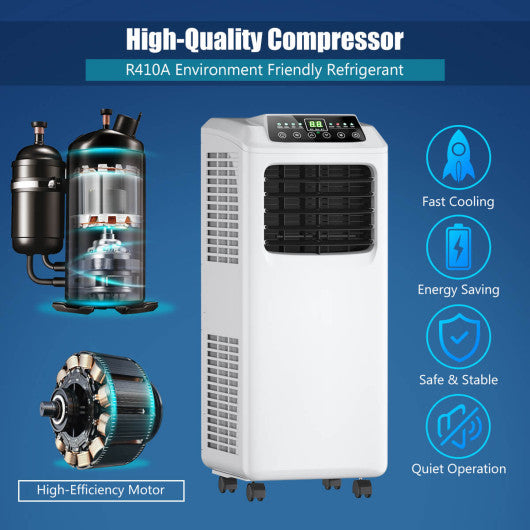 3-in-1 8000 BTU Portable Air Conditioner