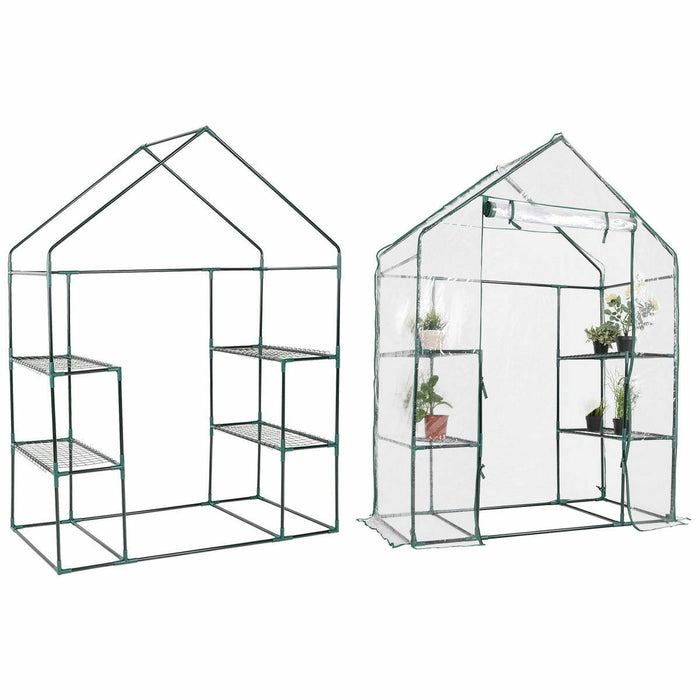 Portable Outdoor 4 Shelves Greenhouse