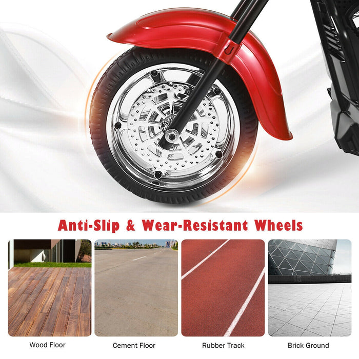 6V 3 Wheel Kids Motorcycle-Red