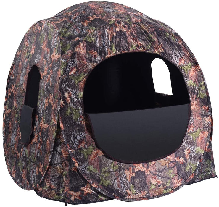 Portable Pop up Ground Camo Blind Hunting Enclosure