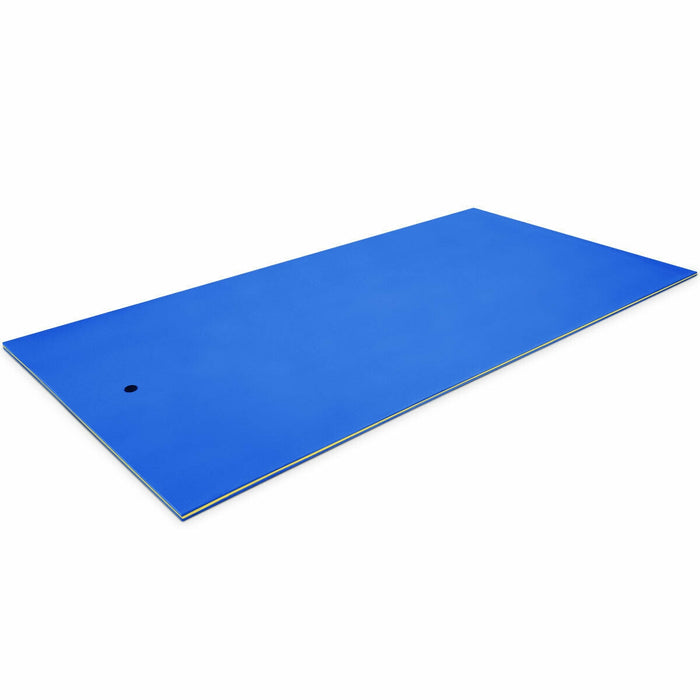 12 x 6 Feet 3 Layer Floating Water Pad-Blue