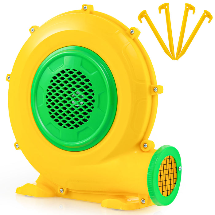 480W Air Blower Air Pump Fan with Convenient Handle and Ground Stakes-480W