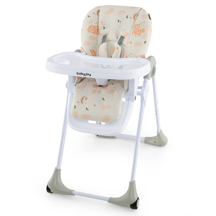 3-In-1 Convertible Baby High Chair for Toddlers-Beige