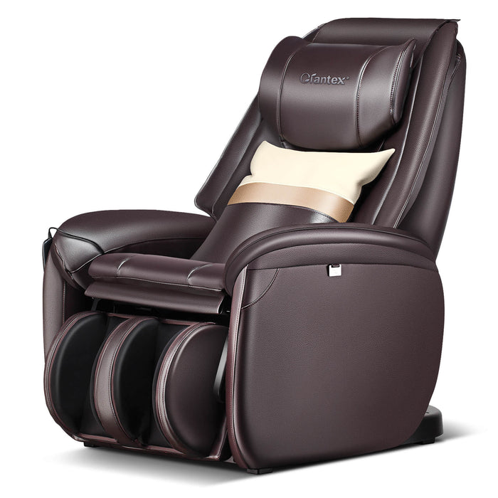 Soothe 26 - Full Body Zero Gravity Massage Chair with Pillow-Brown