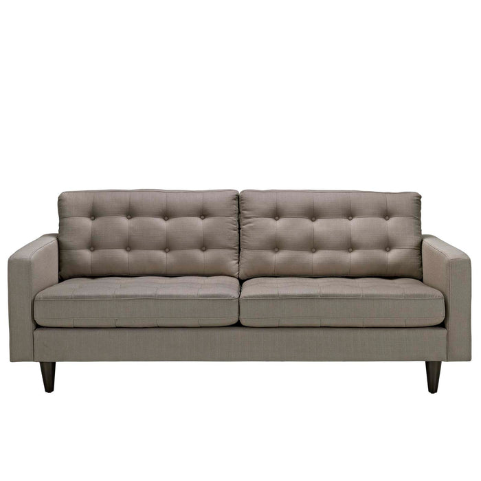 Empress Upholstered Fabric Sofa