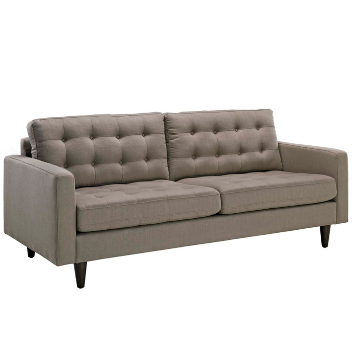 Empress Upholstered Fabric Sofa