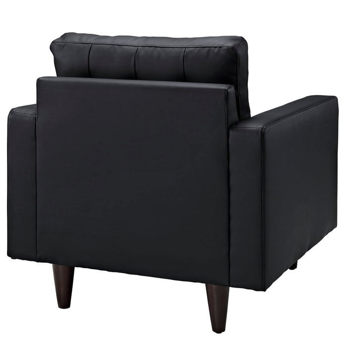 Empress Bonded Leather Armchair